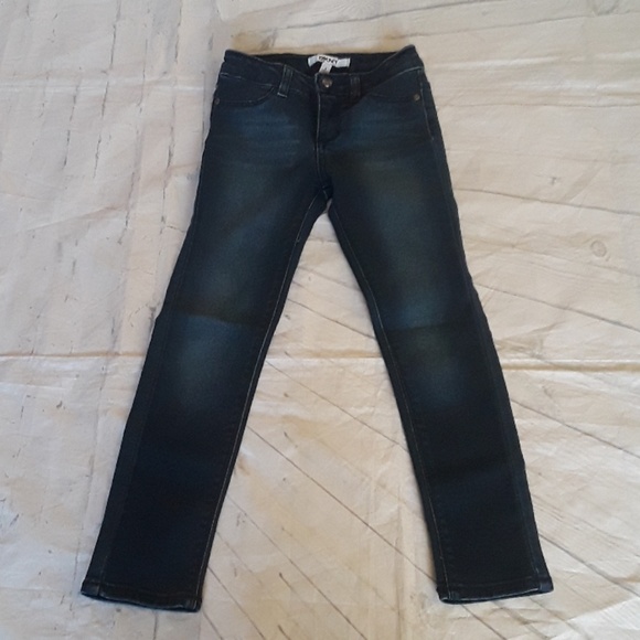 DKNY Other - Girls DKNY skinny blue jeweled Jeans